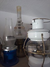 maritime Öllampe , Messing