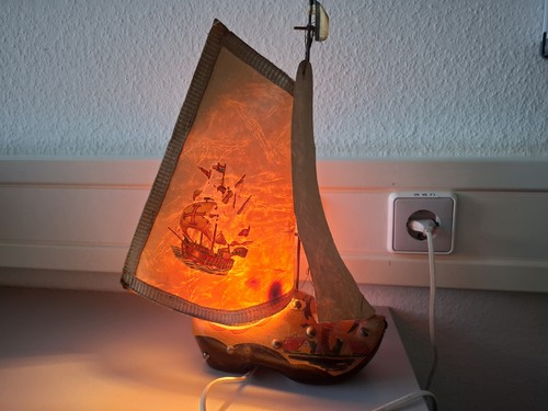 Holzschuh lampe - holzschuh,