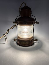 Antik Schiff Lampe/Laterne