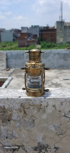 Maritime antik messing lampe - maritime,