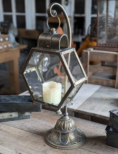 Grosse stand laterne hexagon - laterne,