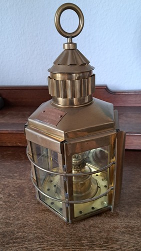 Antike messing clipper ship - antike,