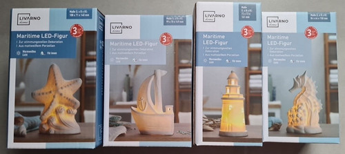 Lampe leuchte maritime 4er - maritime,