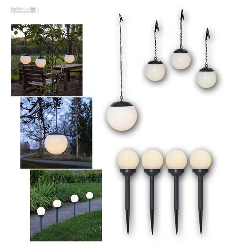 Led solar kugeln - led, globus