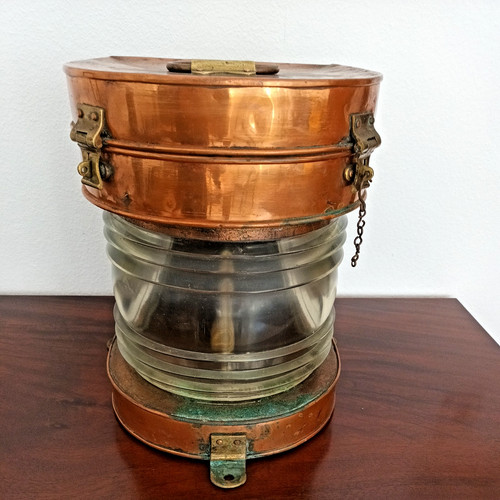 Vintage schiffslampe - vintage,
