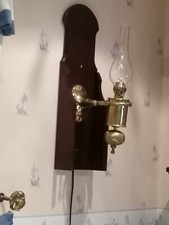 Wandleuchte Maritim, Messing