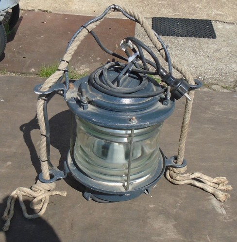 Alte schiffslampe inkl kabel - inkl.,