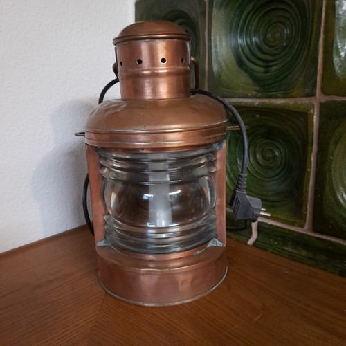 Maritime lampe kupfer und - lampe,,