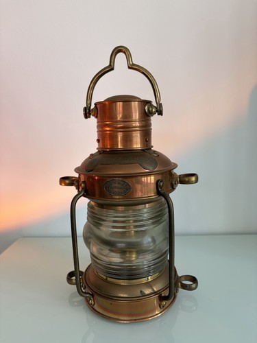 Kupfer messing schiffslaterne - kupfer,