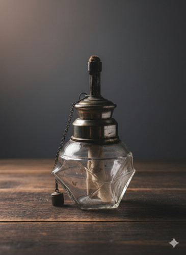 Miniatur öl lampe nachtlicht - ,