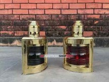 Nautisch Ecke Port Öl Lampe -