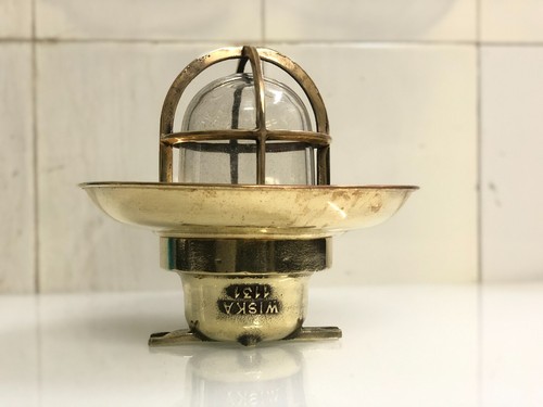 Antike messing wiska schott - messing,